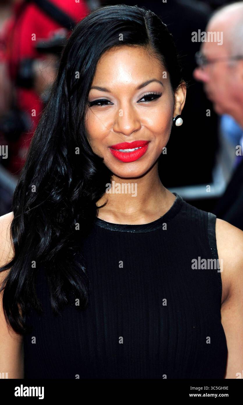 Shanika Warren Markland alla prima mondiale del 4.3.2.1 a Londra - 25 maggio 2010 Foto Stock