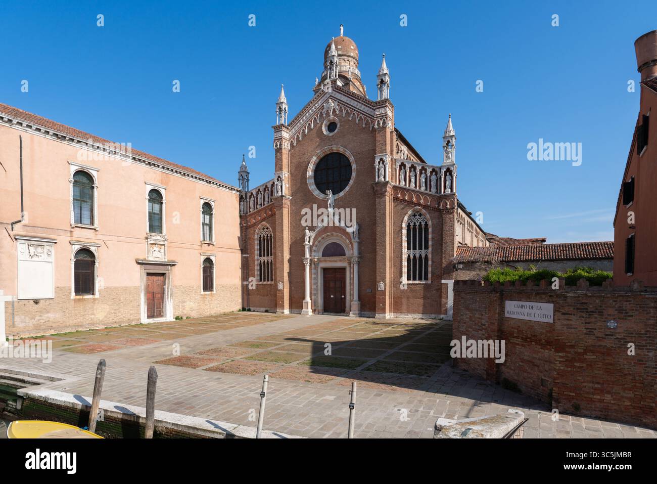 Chiesa della Madonna dell'Orto, chiesa in stile gotico a Venezia, Italia Foto Stock
