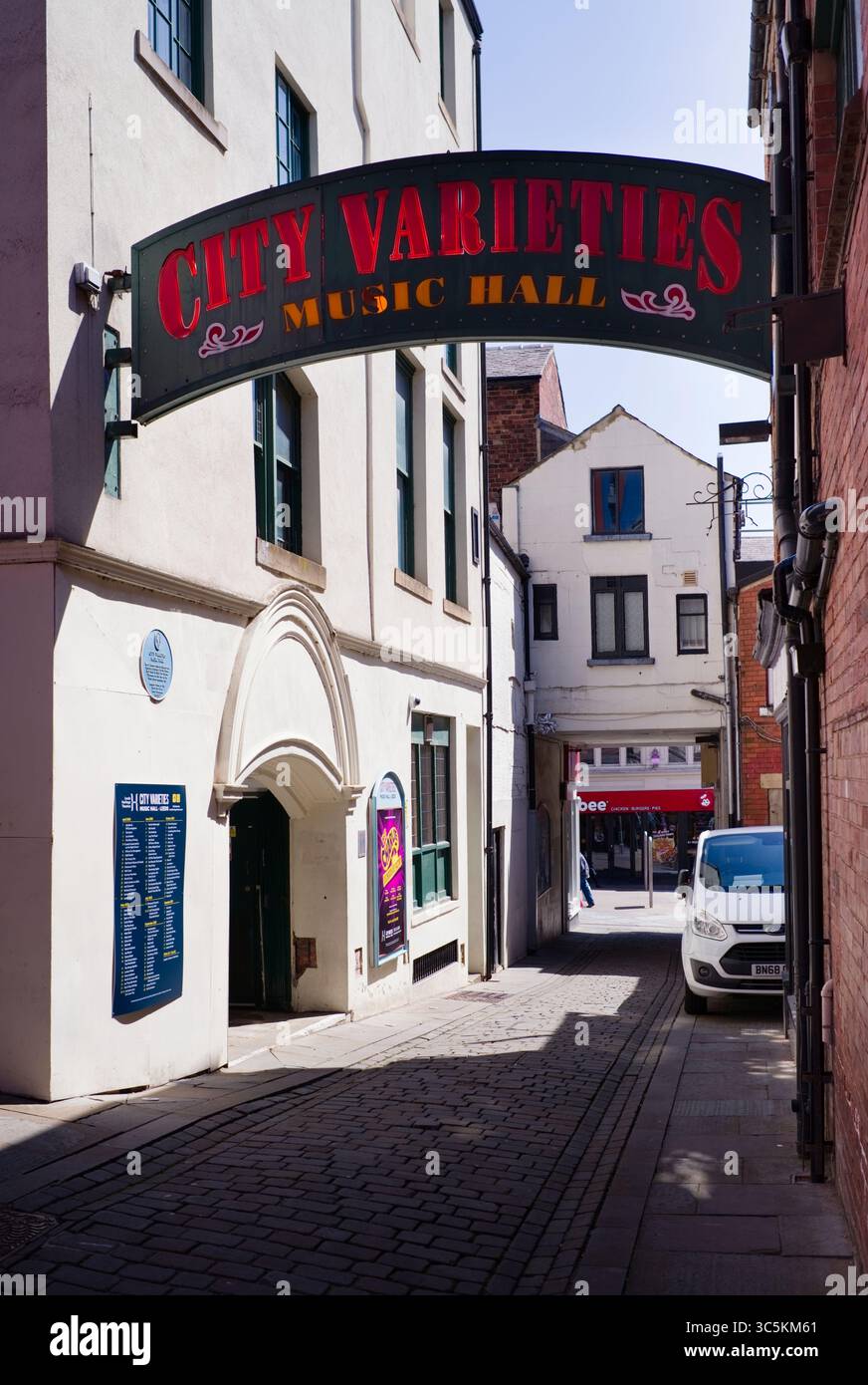 Sala concerti City Variety nel centro di Leeds Foto Stock