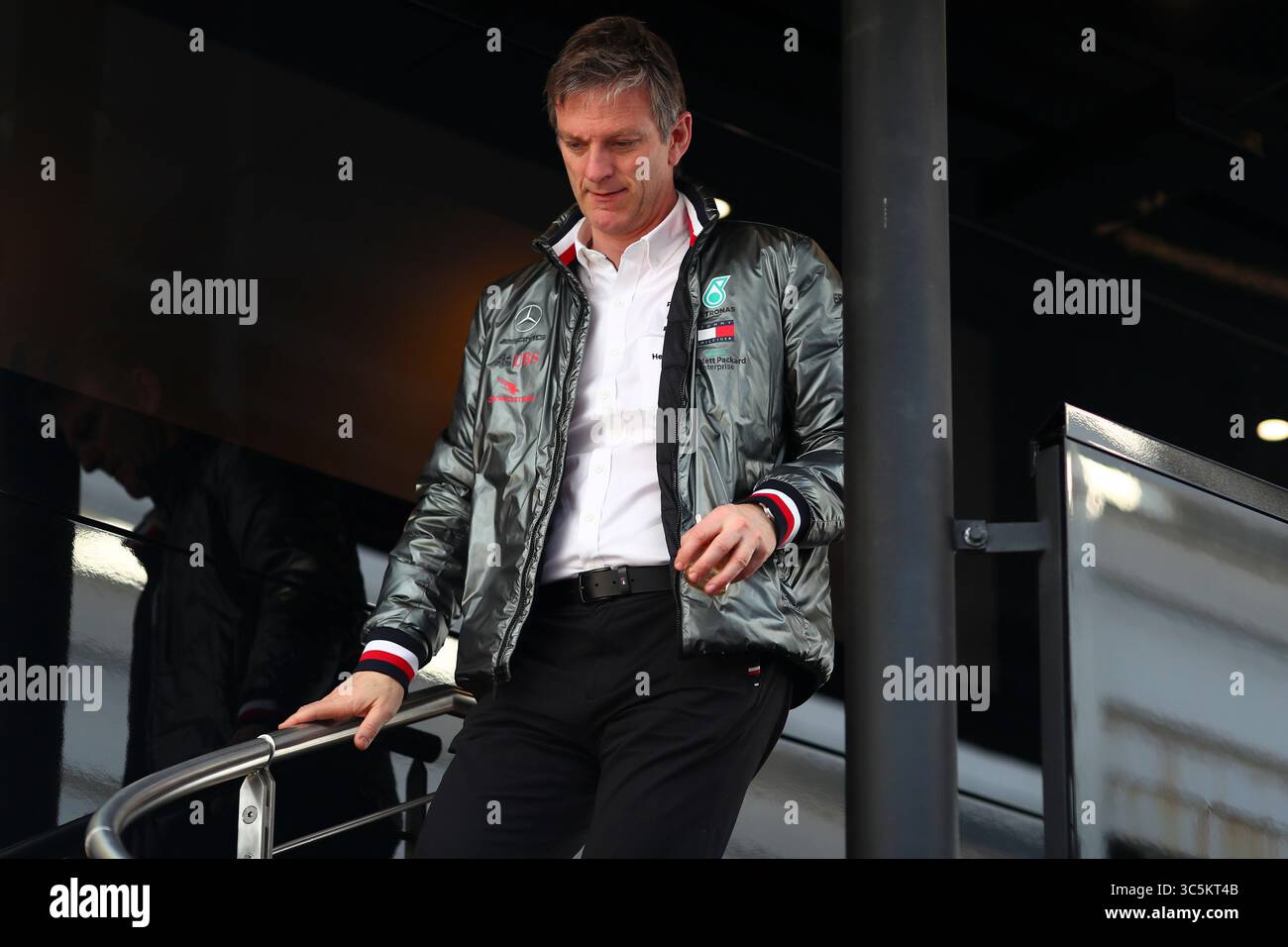 21 febbraio 2020, Barcellona, Spagna: James Allison Mercedes ingegnere AMG F1, Formula 1 World Championship 2020, . (Immagine di credito: © Federico Basile/ZUMA Wire/ZUMAPRESS.com) Foto Stock