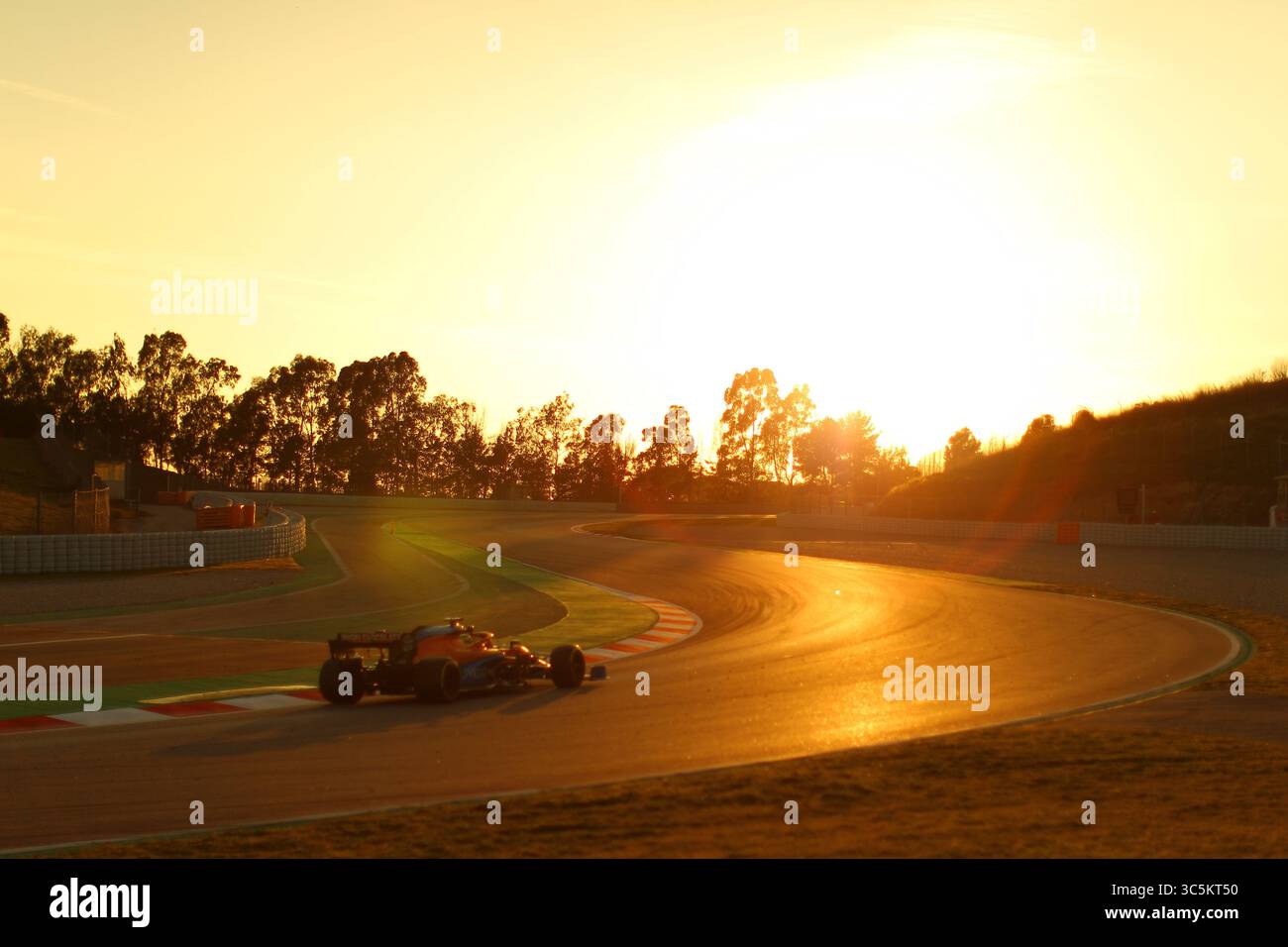 21 febbraio 2020, Barcellona, Spagna: #04 Lando Norris; McLaren Renault. Campionato del mondo di Formula 1 2020, . (Immagine di credito: © Federico Basile/ZUMA Wire/ZUMAPRESS.com) Foto Stock