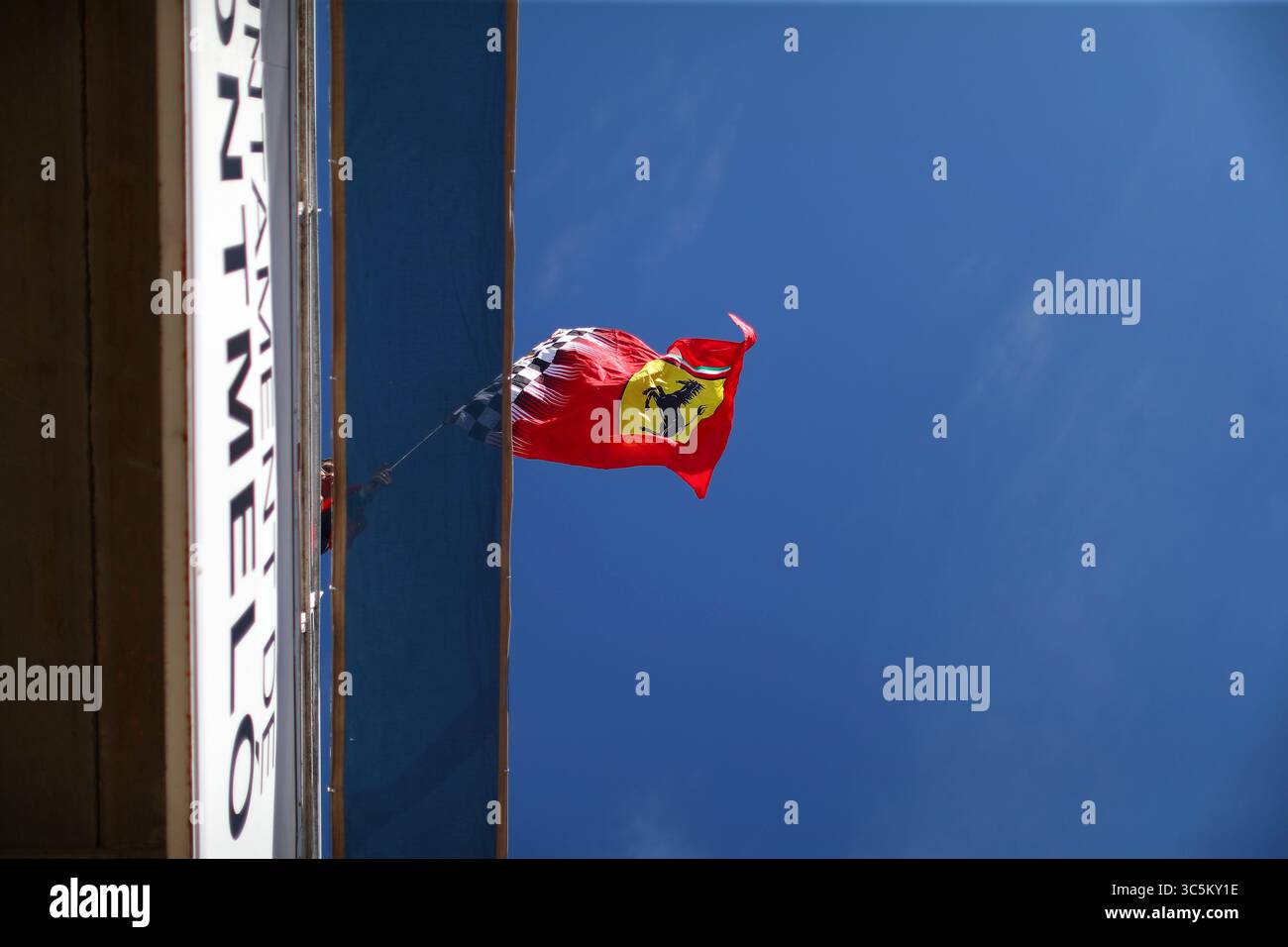 26 febbraio 2020, Barcellona, Spagna: Ferrari Flag Formula 1 World Championship 2020, Winter testing days #2 2020 Barcellona, 26-28 febbraio 2020. (Immagine di credito: © Federico Basile/ZUMA Wire) Foto Stock