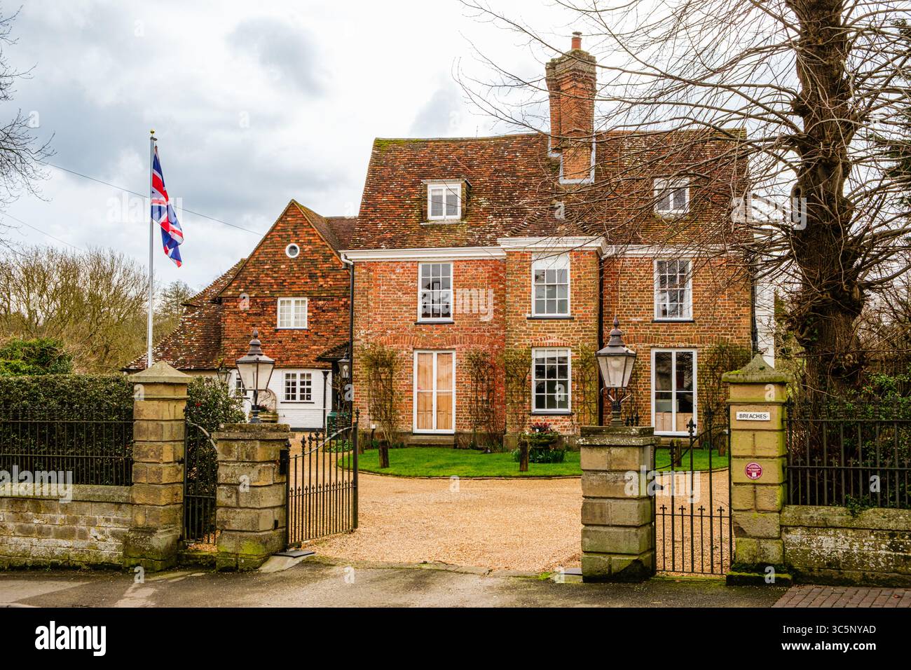 Breaches, Vicarage Hill, Westerham, Kent Foto Stock