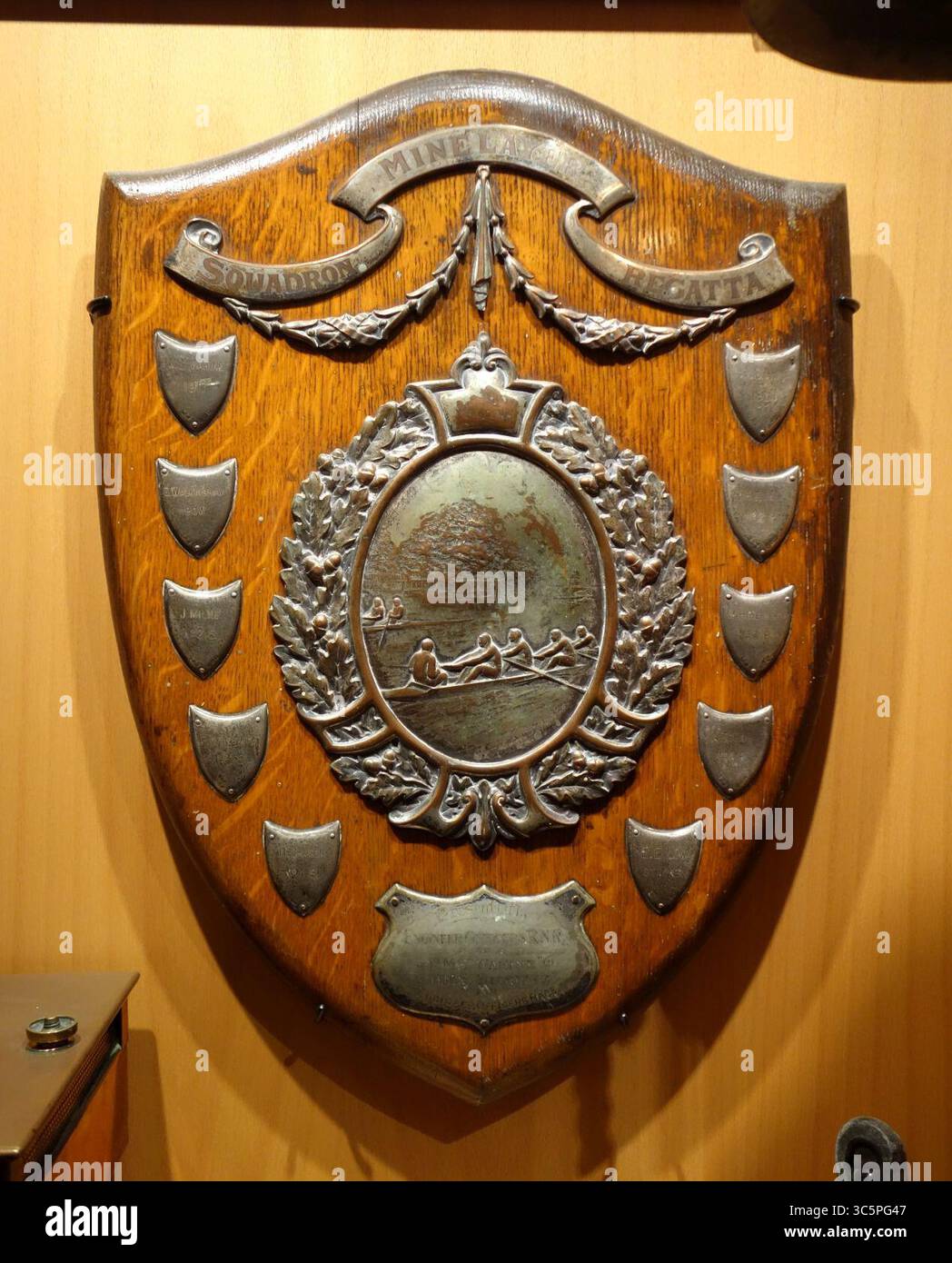 Trofeo Squadron per la Engineer Officers Race, 1916 e 1917 Foto Stock