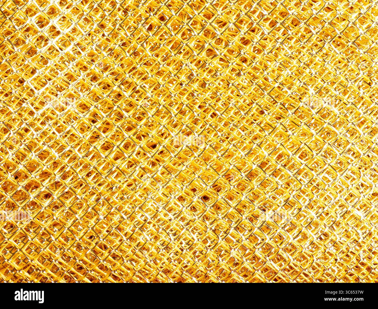 Sfondo dorato scintillante che utilizza come sfondo di lusso natalizio con spazio per testo o immagine Foto Stock