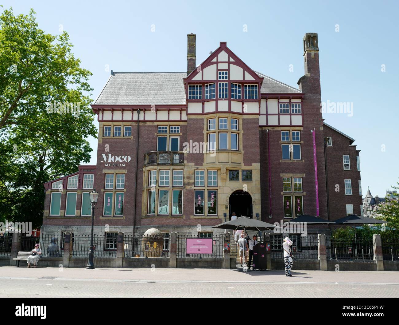 Amsterdam Olanda canali Musei Arte architettura Foto Stock