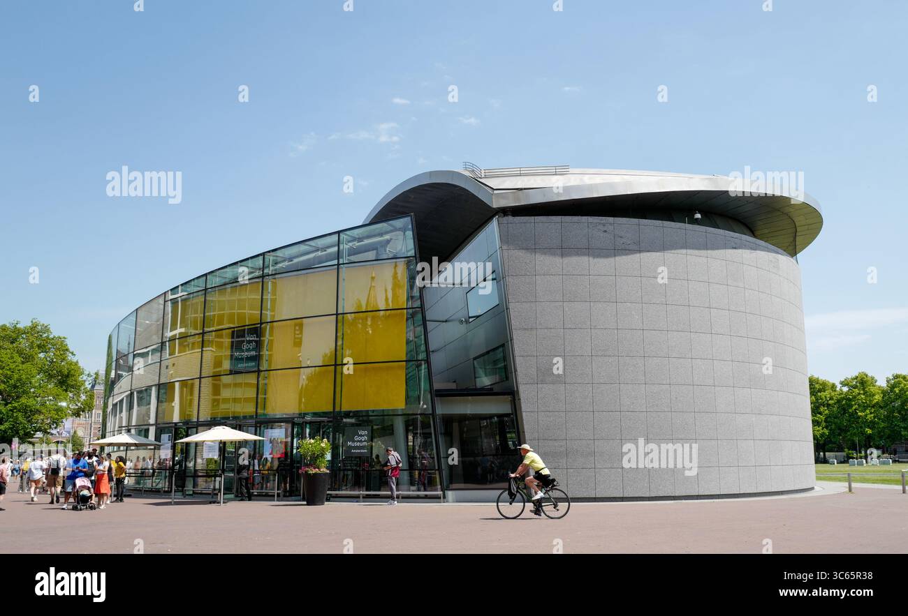 Amsterdam Olanda canali Musei Arte architettura Foto Stock