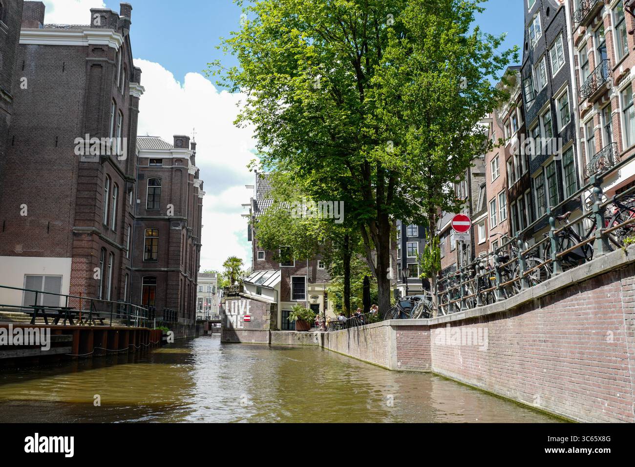 Amsterdam Olanda canali Musei Arte architettura Foto Stock