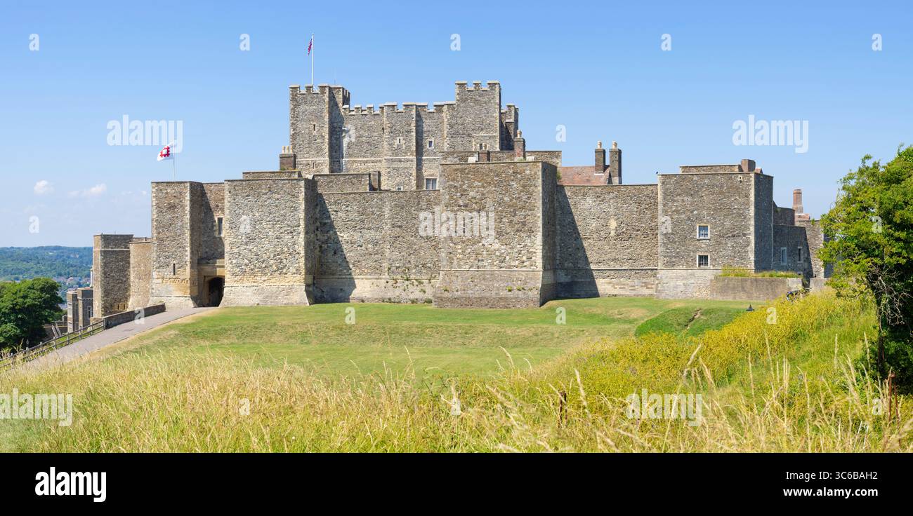 Castello di dover dover Kent dover Inghilterra Regno Unito Europa Foto Stock