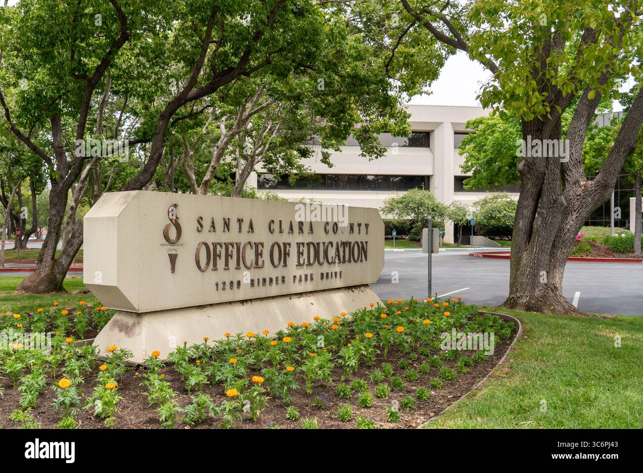 Ufficio dell'istruzione della Contea di Santa Clara a San Jose, California, USA Foto Stock