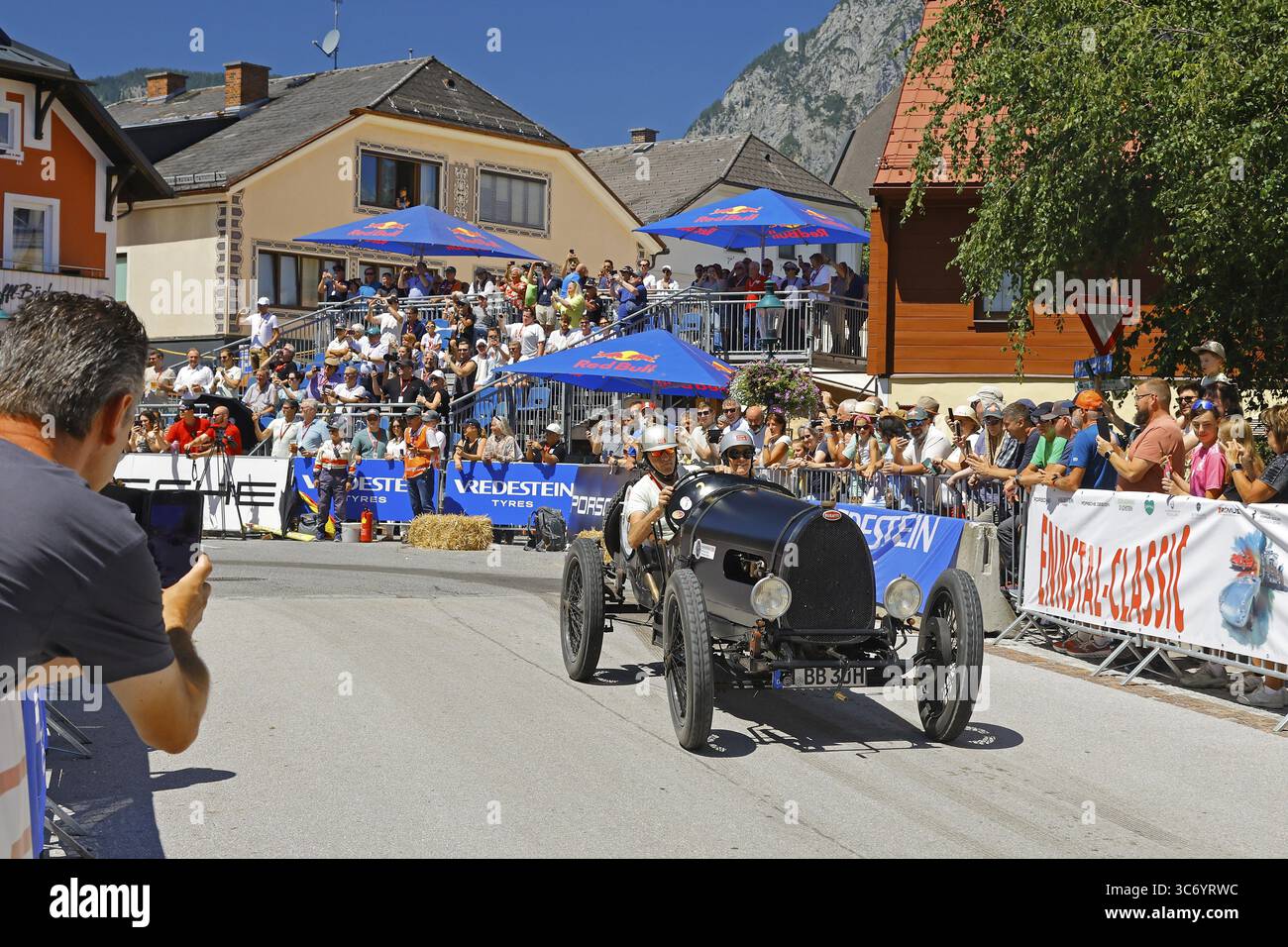 Ennstal Classic 2025 Rally di auto d'epoca, Bugatti Type 30, costruito nel 1924, Groebming, Stiria, Austria Foto Stock