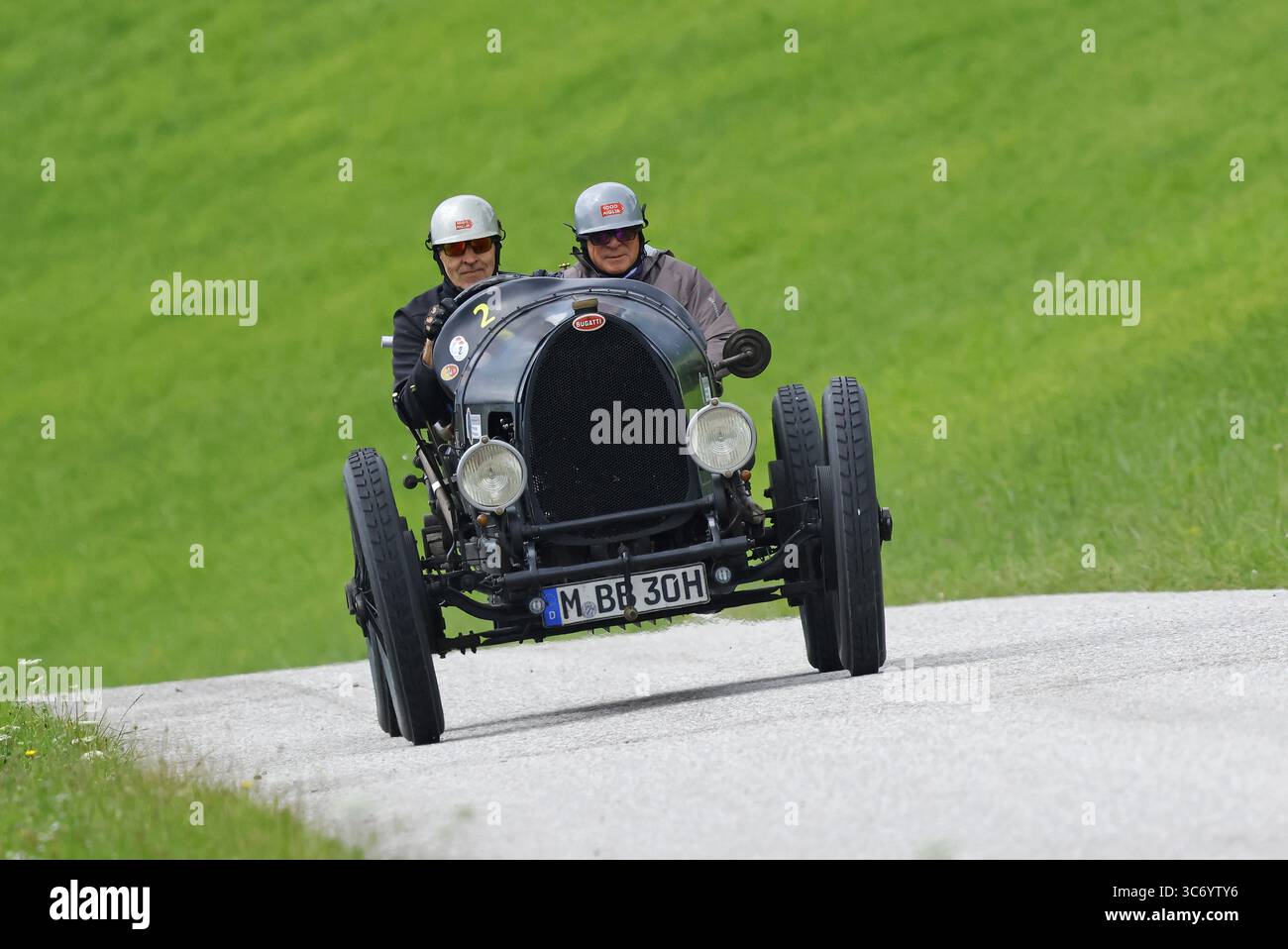 Ennstal Classic 2025 Rally di auto d'epoca, Bugatti Type 30, costruito nel 1924, Stiria, Austria Foto Stock