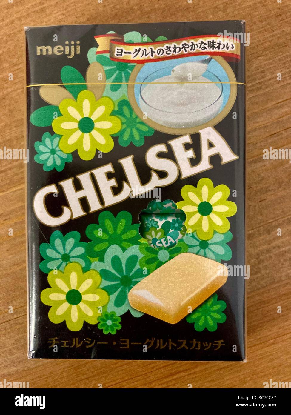 Immagine d'archivio , caramelle toffee in stile scozzese : Chelsea del marchio giapponese Meji Seika, questa caramella è stata interrotta nel marzo 2024 Foto Stock