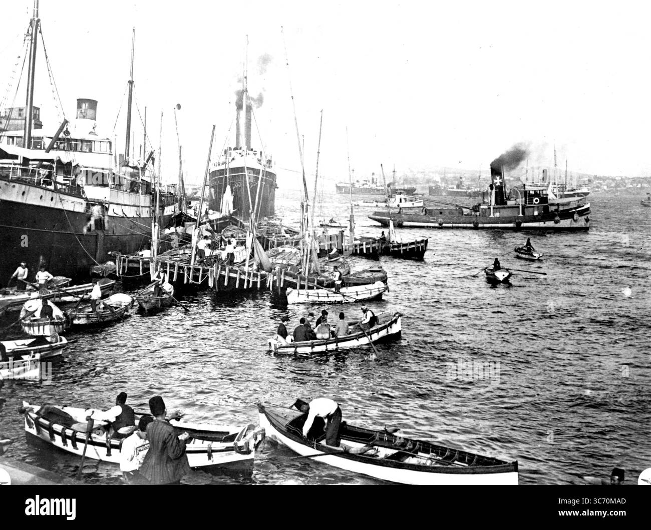 Spedizione nei moli 1912 Foto Stock