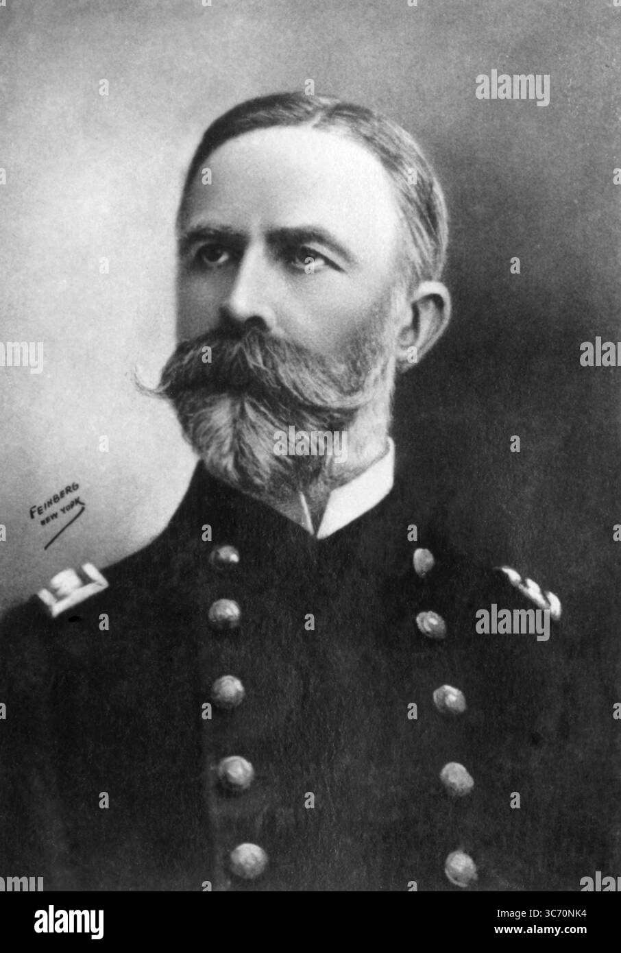 William Thomas Sampson (9 febbraio 1840 – 6 maggio 1902 o 1904) è stato un ammiraglio statunitense noto per la sua vittoria nella battaglia di Santiago di Cuba durante la guerra ispano-americana. ©2007 TopFoto Foto Stock