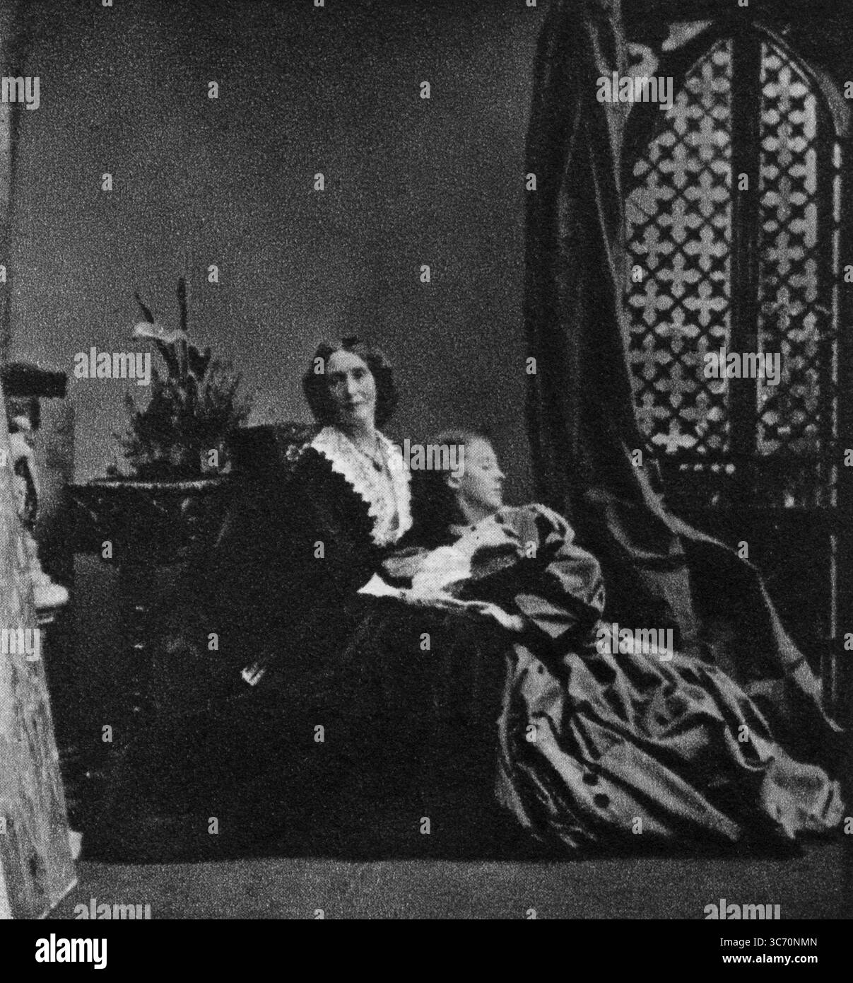 Carte de visite per gentile concessione di Guy Little - fotografia di Mr. C. Silvy - Camille Silvy (1835-1910), fotografo ©TopFoto Foto Stock