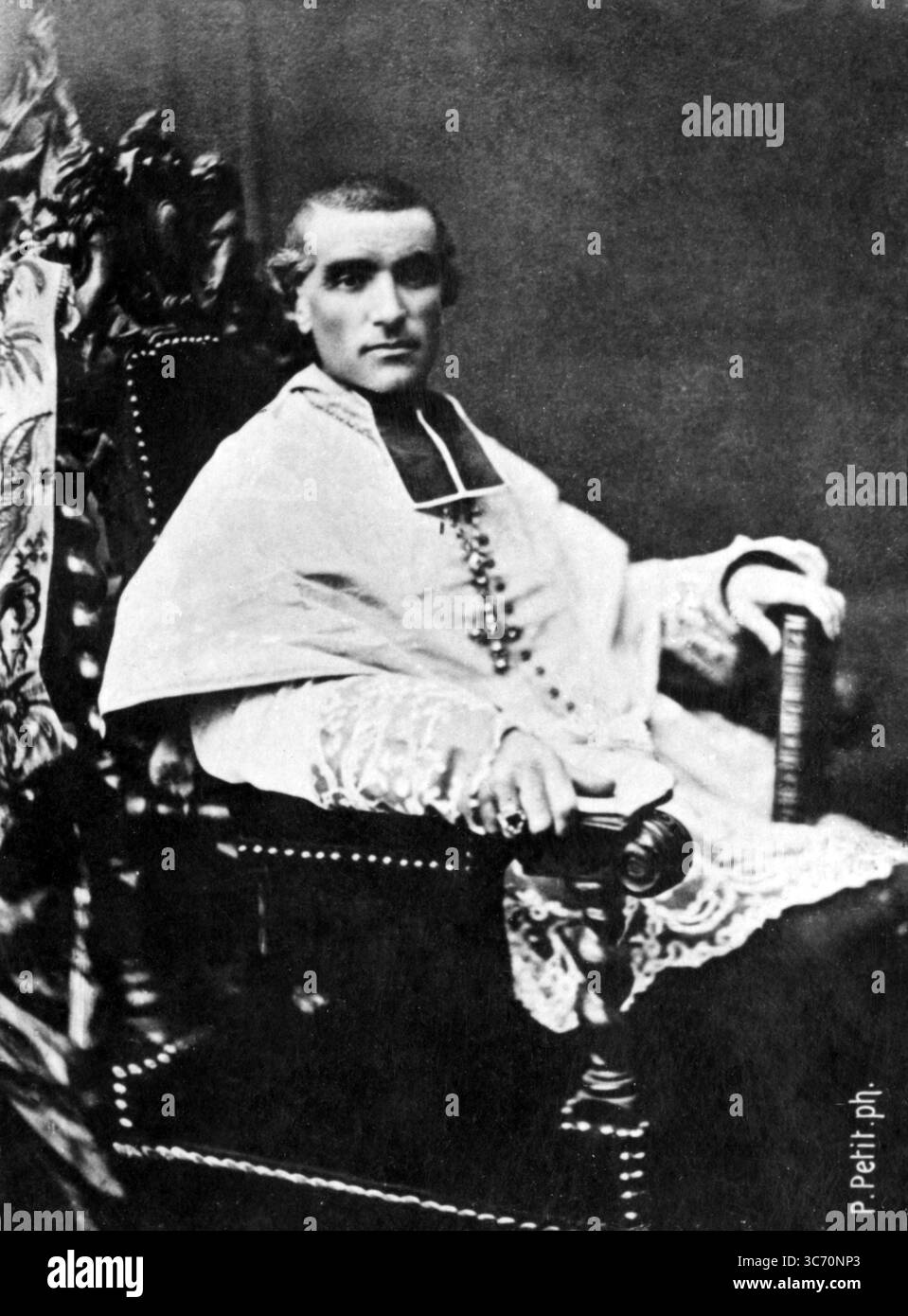 Adolphe Perraud (Lione, 7 febbraio 1828 – Parigi, 18 febbraio 1906) è stato un cardinale e accademico francese. ©2007 TopFoto Foto Stock