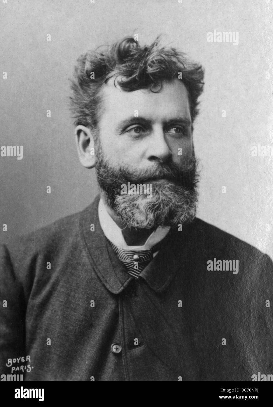 Alfred Philippe Roll (1 marzo 1846 - 1919) allievo dell'Ecole des Beaux Arts Ha attirato l'attenzione per il suo colossale dipinto del diluvio a Tolosa. Divenne pittore ufficiale del governo francese e fu incaricato di numerose commissioni per la decorazione di edifici pubblici e per i quadri commemorativi. Nel 1905 divenne presidente della Societe Nationale des Beaux-Arts, di cui fu uno dei fondatori. ©2007 TopFoto *** didascalia locale *** Foto Stock