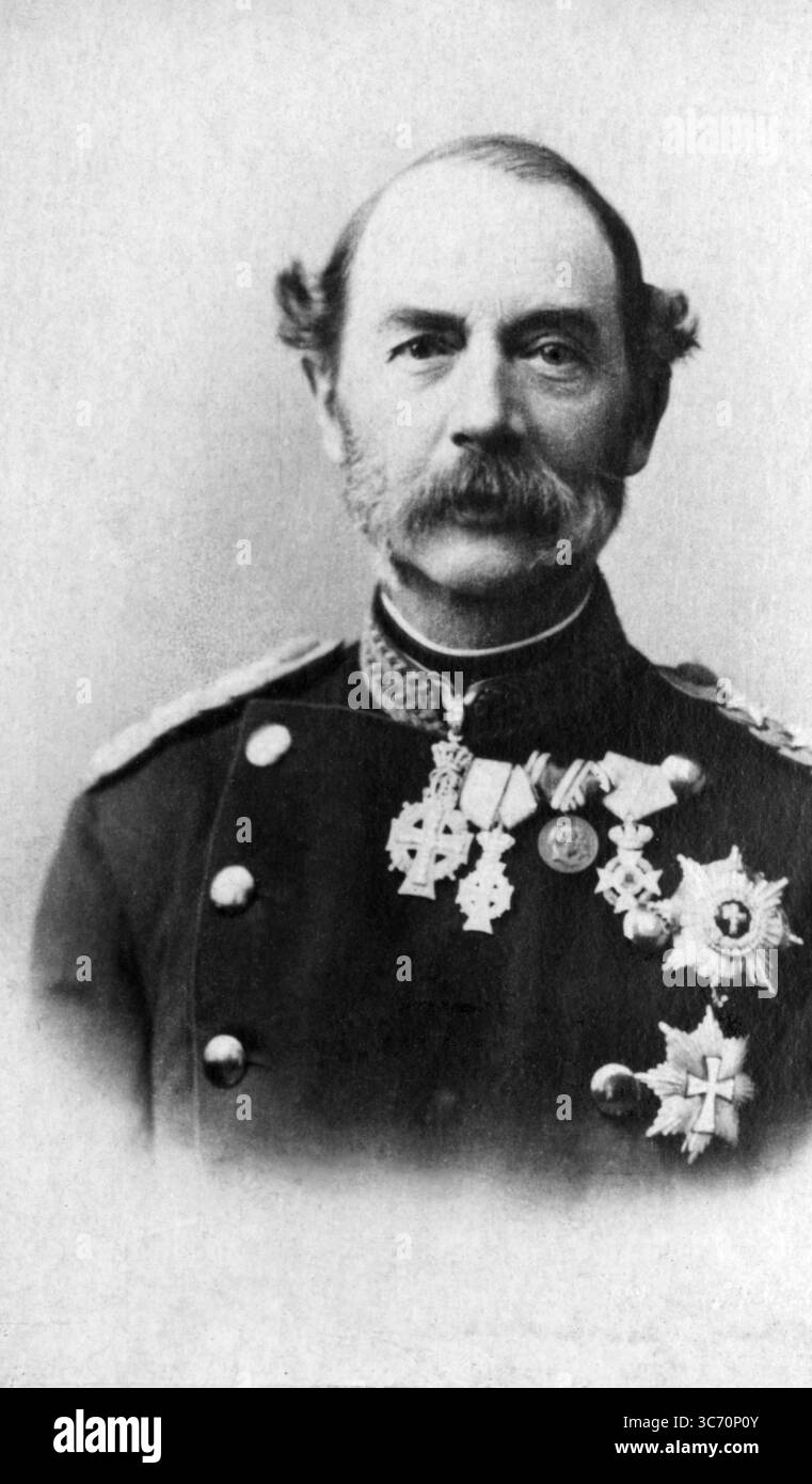 Cristiano IX - ROI de Danemark - re di Danimarca - Cristiano IX (8 aprile 1818 – 29 gennaio 1906) è stato re di Danimarca dal 16 novembre 1863 al 29 gennaio 1906. ©2007 TopFoto Foto Stock