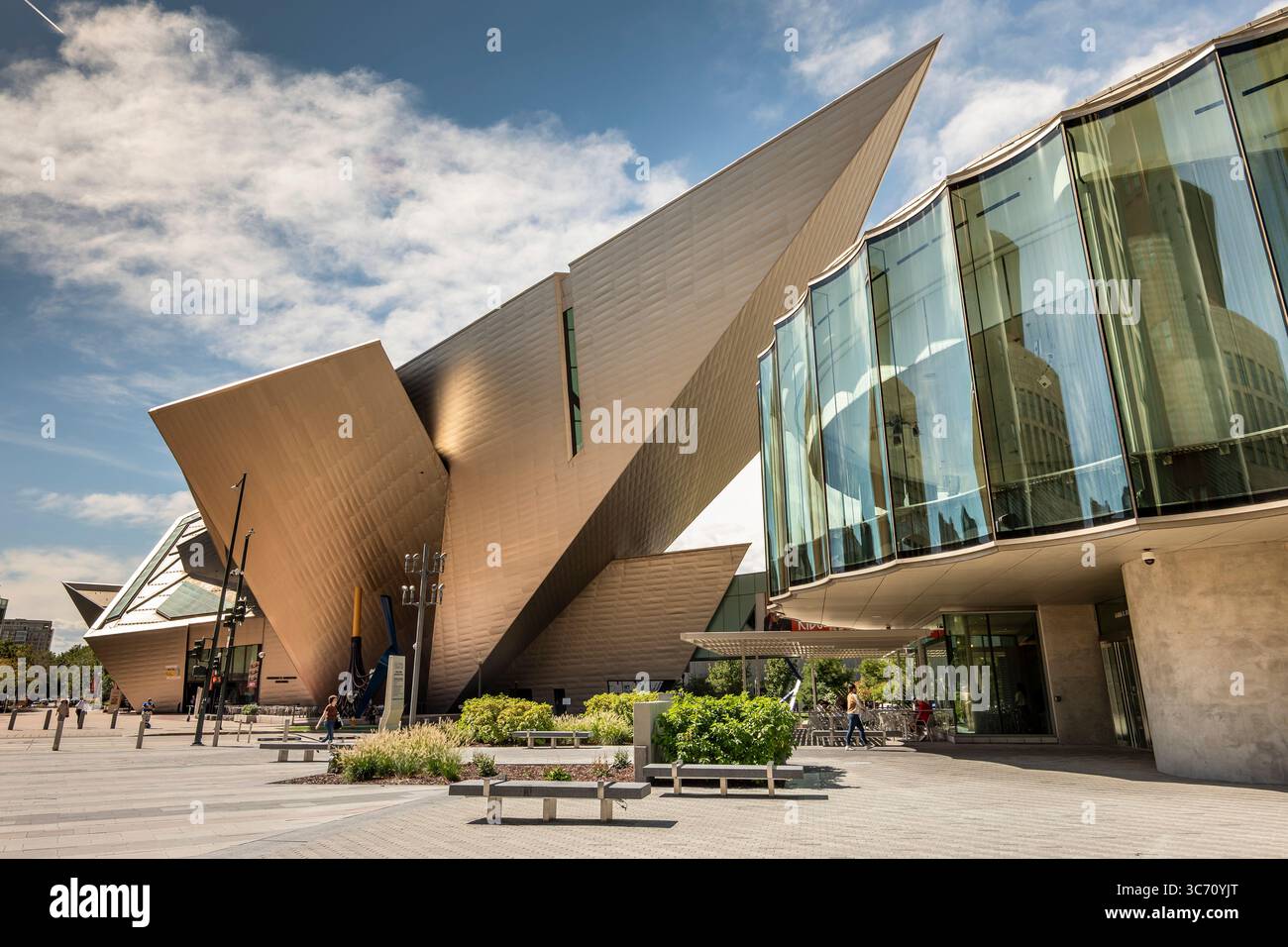 Denver Art Museum, Colorado USA Foto Stock