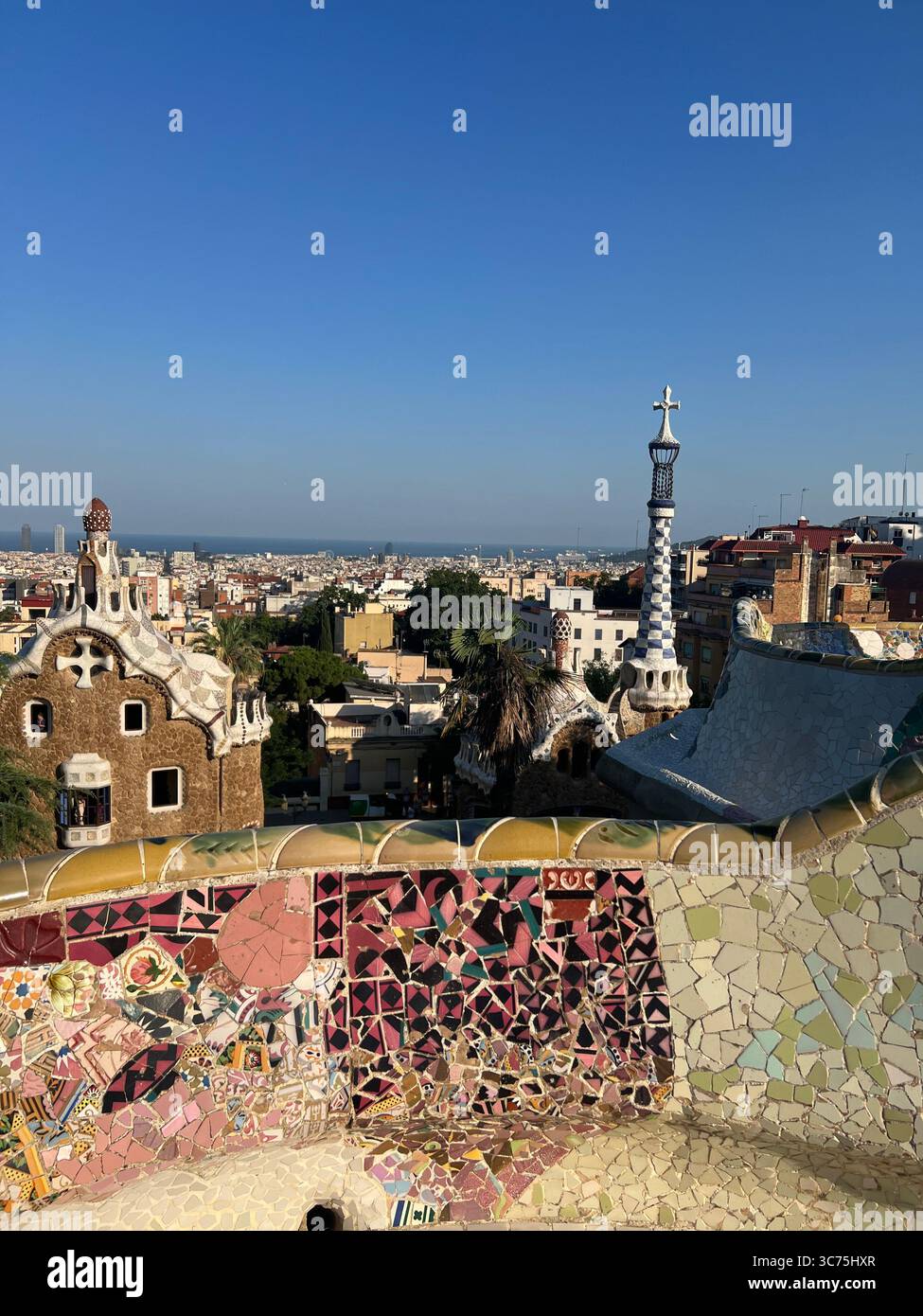 Parco Güell Foto Stock