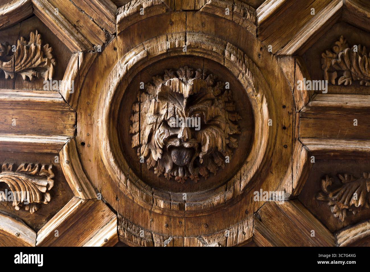 Visita alla Chiesa la Valenciana, Guanajuato, Messico Foto Stock