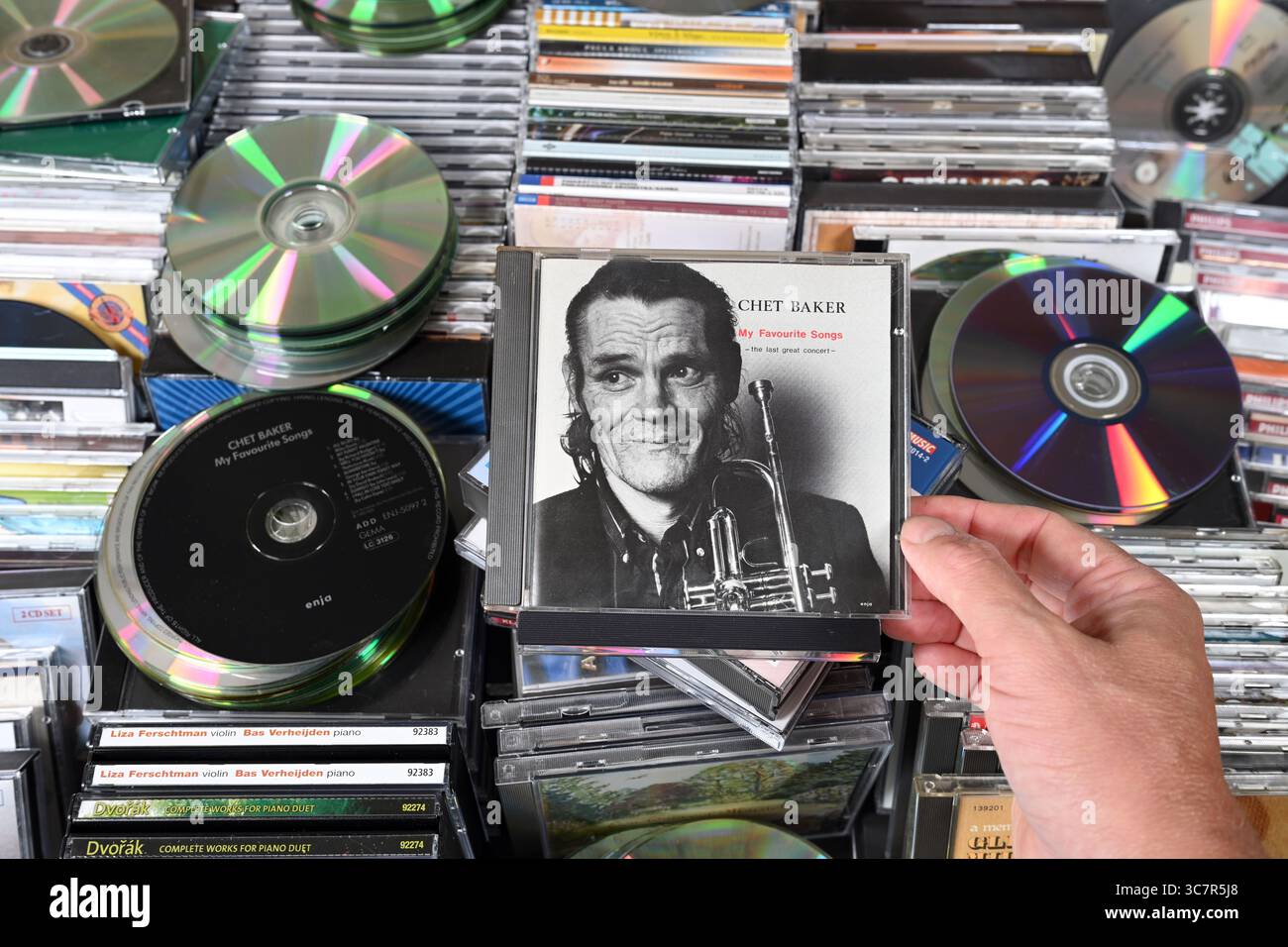 CD album: Chet Baker - My Favourite Songs, The Last Great Concert Foto Stock