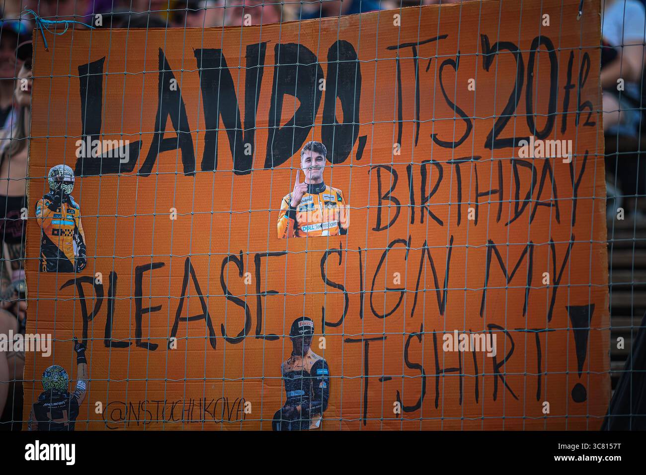 Atmosfera generale, durante il GP del Belgio, Spa-Francorchamps 24-27 luglio 2025 Campionato del mondo di Formula 1 2025. Foto Stock