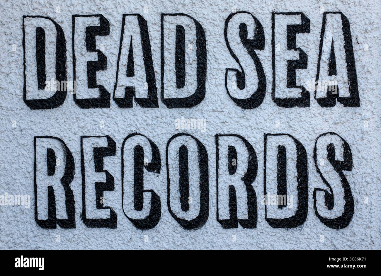 Dead Sea Records Shop a St Davids, Pembrokeshire Foto Stock