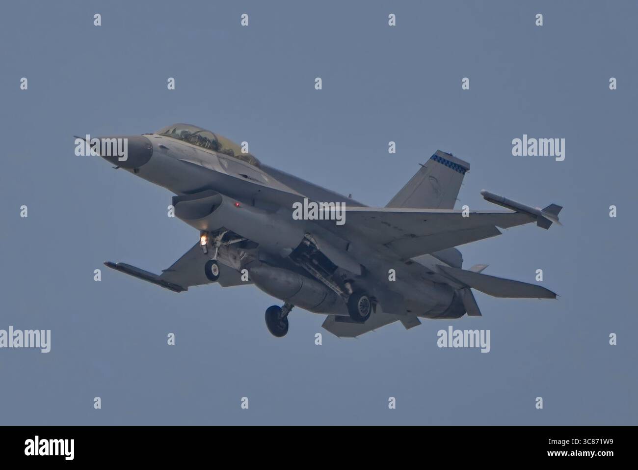 F-16D del 145 Squadron Foto Stock