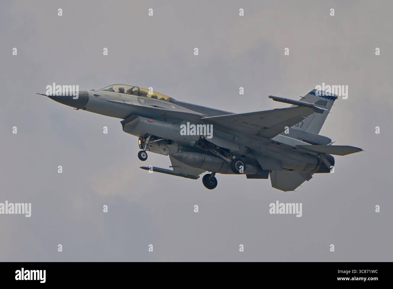 F-16D del 145 Squadron Foto Stock