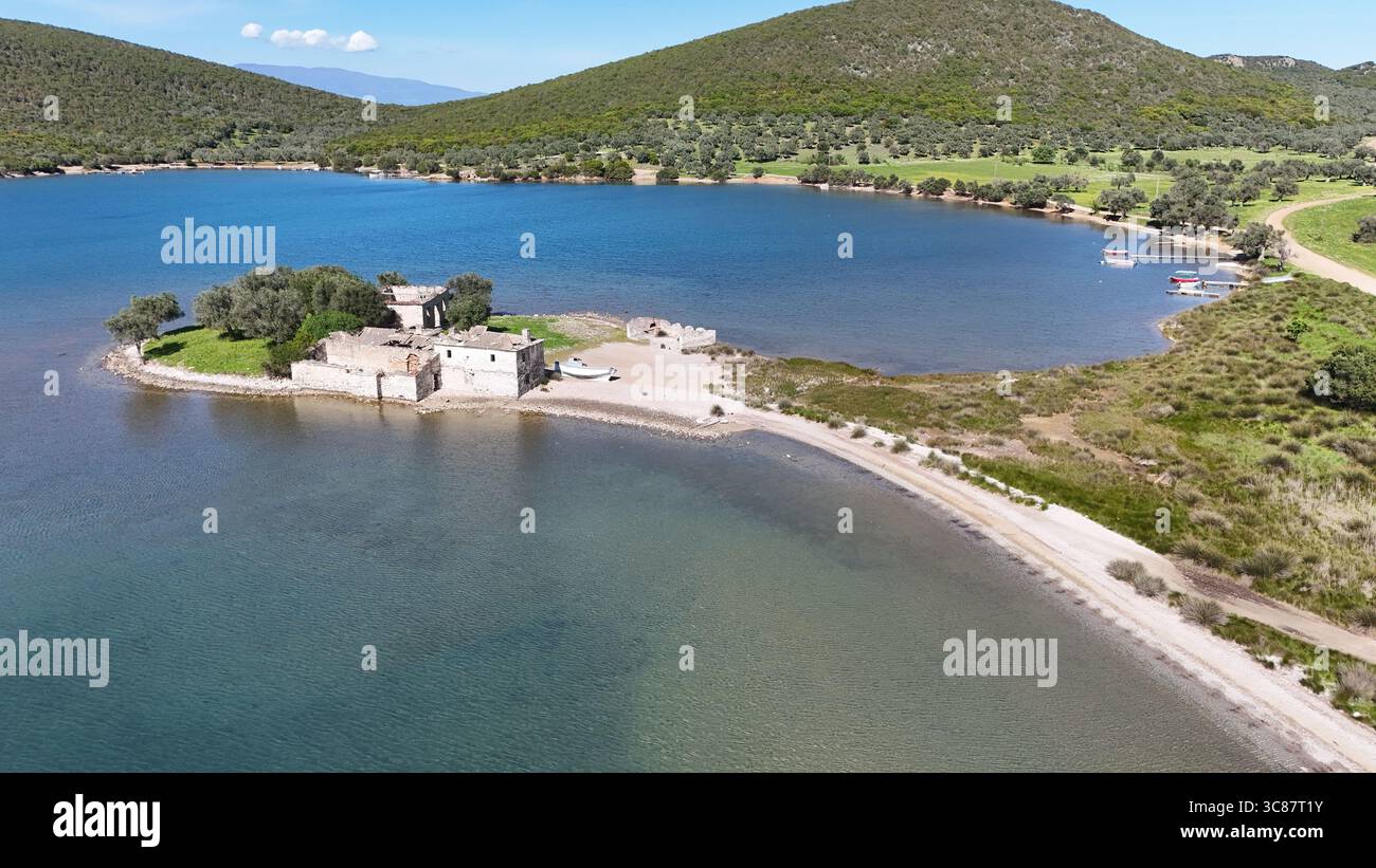 Spiaggia di Nies, Magnesia, Tessaglia, Grecia Foto Stock