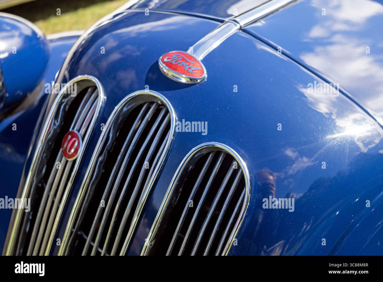 Ford 10. Weekend d'epoca di Hebden Bridge 2025. Foto Stock