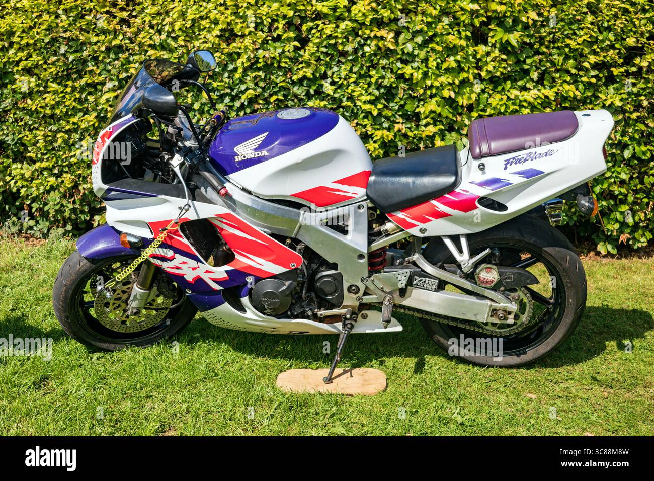 Honda Fireblade. Weekend d'epoca di Hebden Bridge 2025. Foto Stock