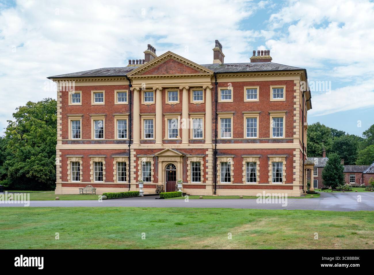 Lytham Hall, Lytham, Lancashire, Inghilterra Foto Stock