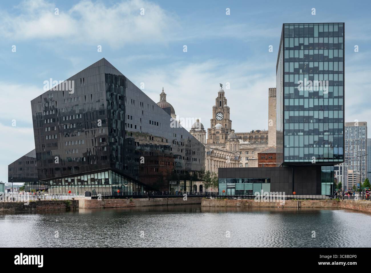 The Old Between the New, Liverpool, Lancashire, Inghilterra Foto Stock