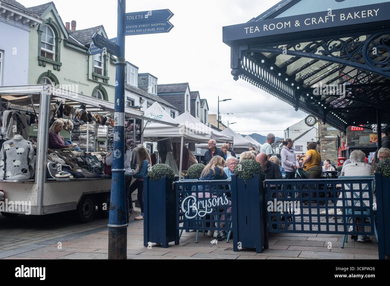 Keswick, Lake District, Regno Unito Foto Stock
