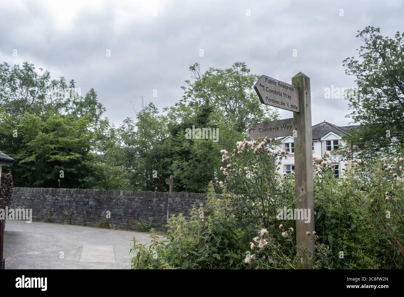 Keswick, Lake District, Regno Unito Foto Stock