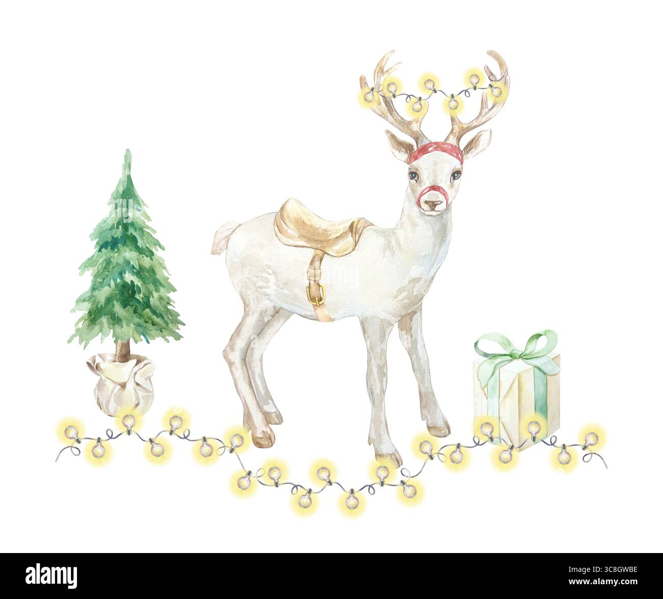Clipart Cartolina Di Natale Vintage