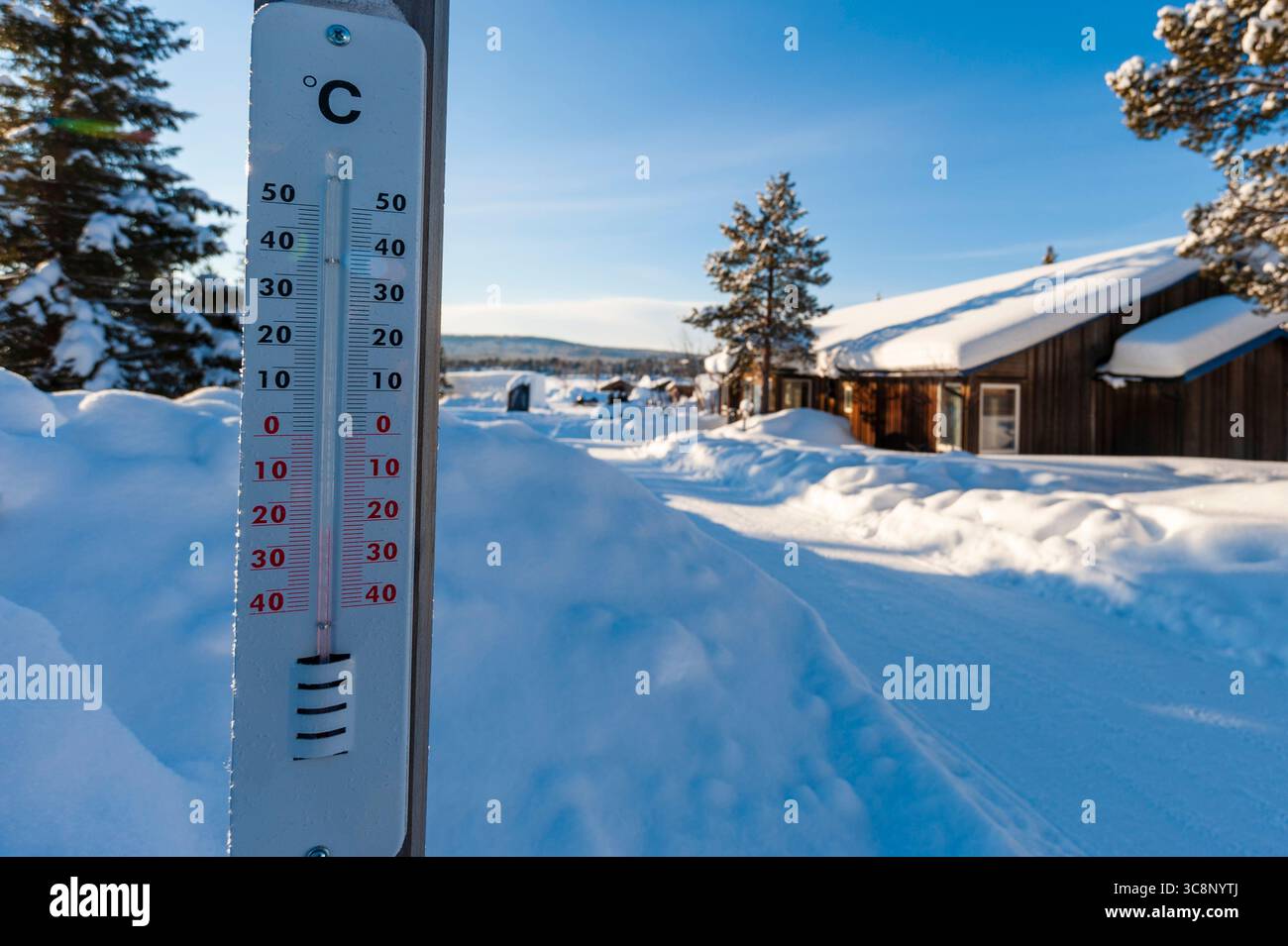 27 febbraio 2016, Jukkasjarvi, Norrbotten, Svezia: Ice Hotel, Jukkasjarvi, Svezia. (Immagine di credito: © Sergio Pitamitz/VW Pics via ZUMA Wire) Foto Stock