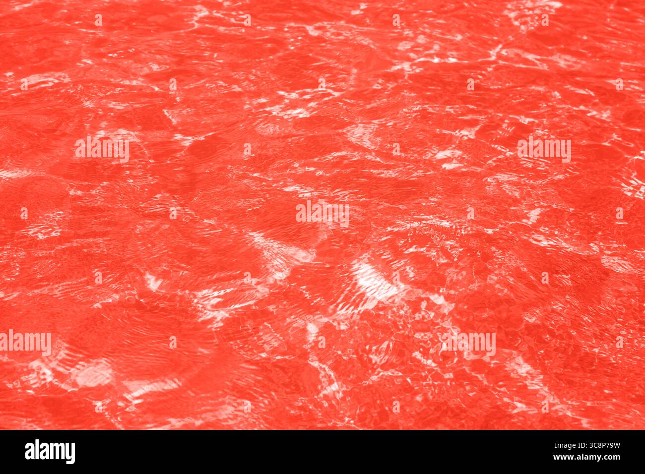 Superficie della piscina azzurra. Schema di sfondo acqua per lo sfondo Foto Stock