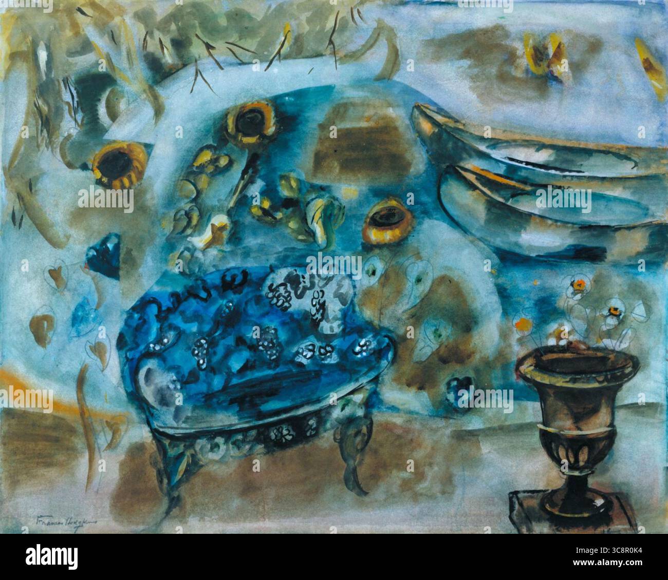 Frances Hodgkins - il lago - 1930. Foto Stock