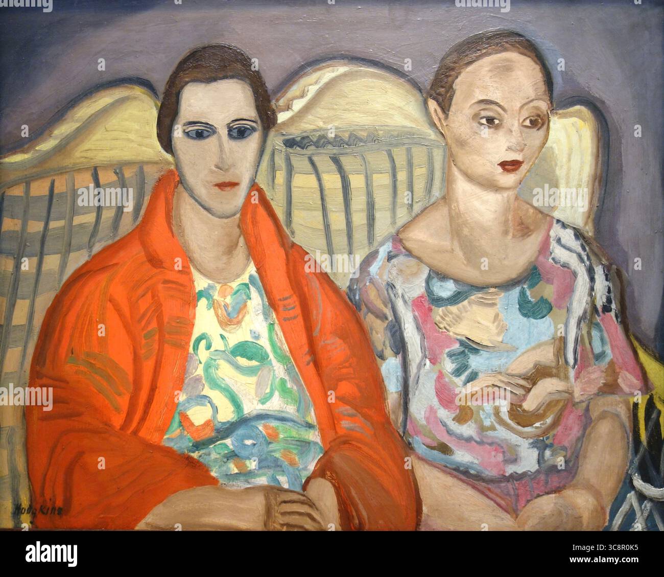 Frances Hodgkins - amici - Ritratto doppio - 1922-1925 Foto Stock