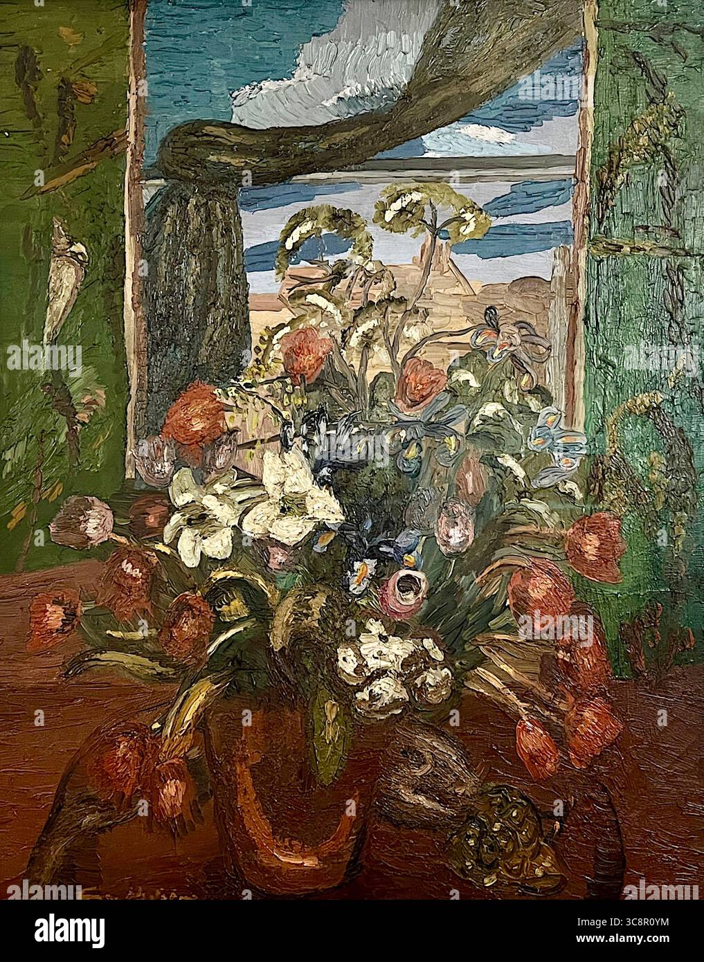Frances Hodgkins - vaso di fiori - Foto Stock