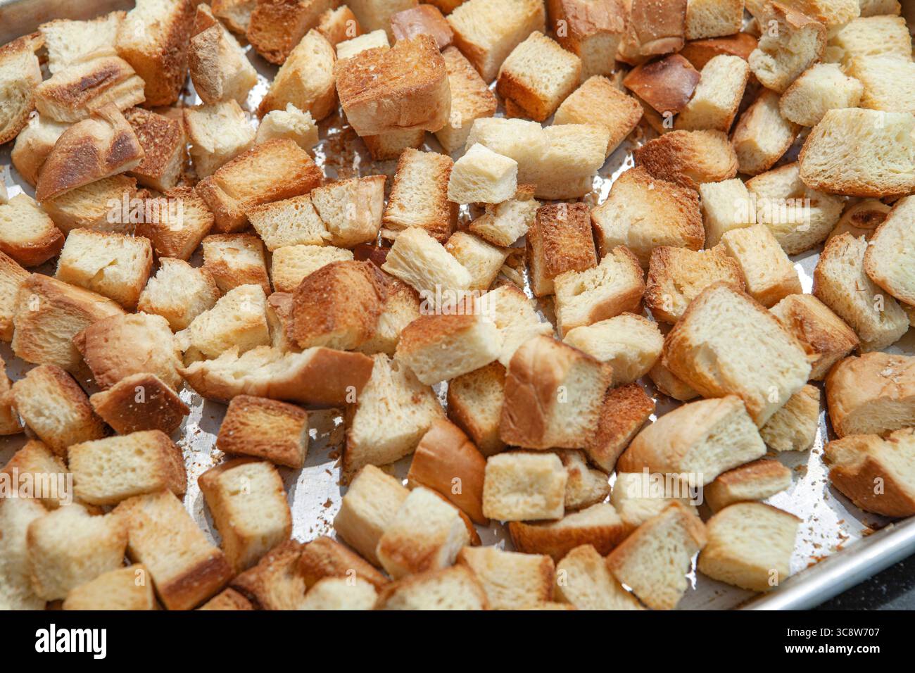 24 novembre 2020, New York City, New York, Stati Uniti: Briciole di pane fatte in casa (immagine di credito: © Spencer Jones/Glasshouse via ZUMA Wire) Foto Stock