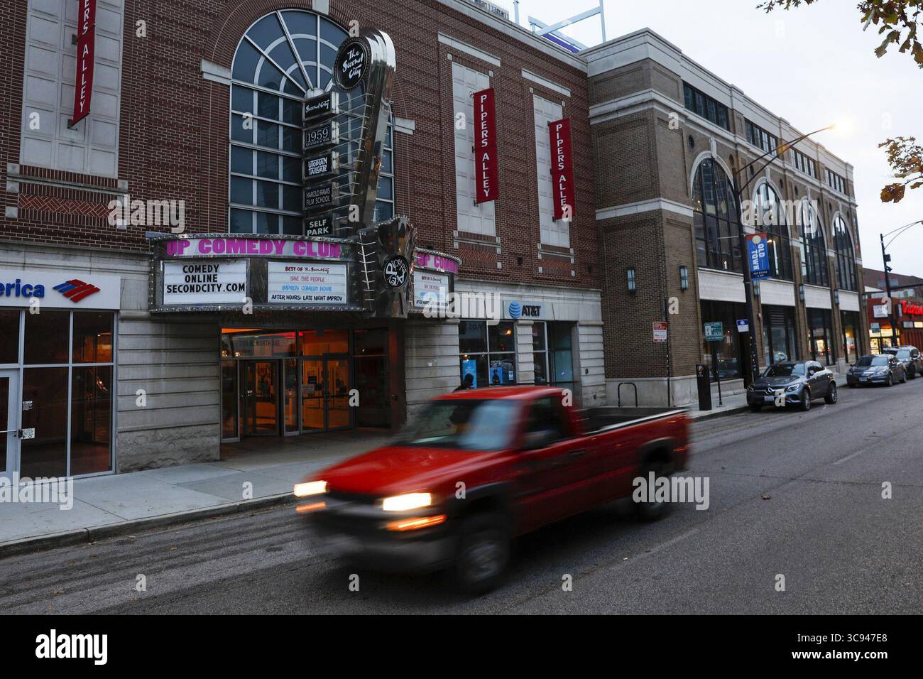 18 febbraio 2021, USA: Second City a Chicago riaprirà i suoi spettacoli comici venerdì 7 maggio. (Immagine di credito: © TNS via cavo ZUMA) Foto Stock