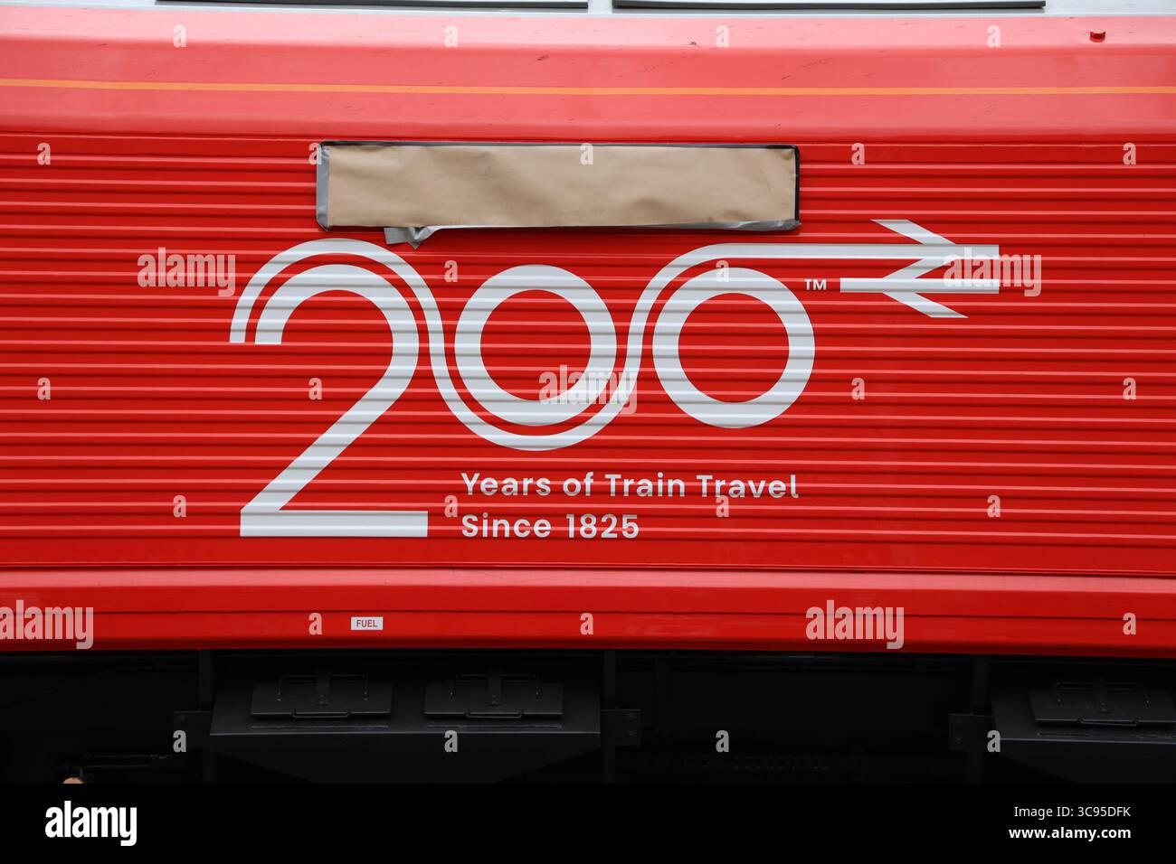 Il più grande raduno ad Alstom, Derby Litchurch Lane, dal 1 al 3 agosto 2025, che celebra 200 anni di viaggio ferroviario Foto Stock