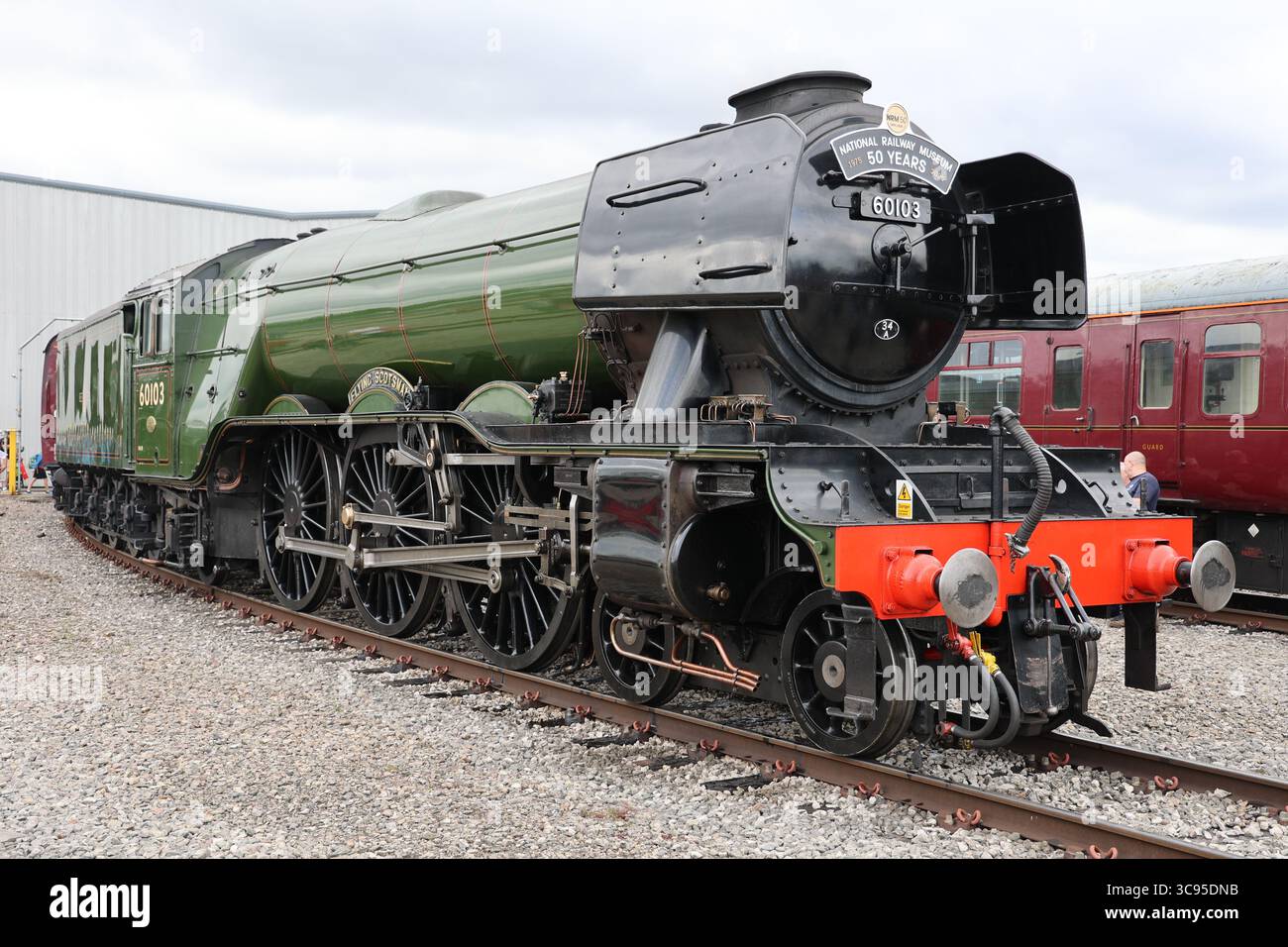 Il più grande raduno ad Alstom, Derby Litchurch Lane, dal 1 al 3 agosto 2025, che celebra 200 anni di viaggio ferroviario Foto Stock