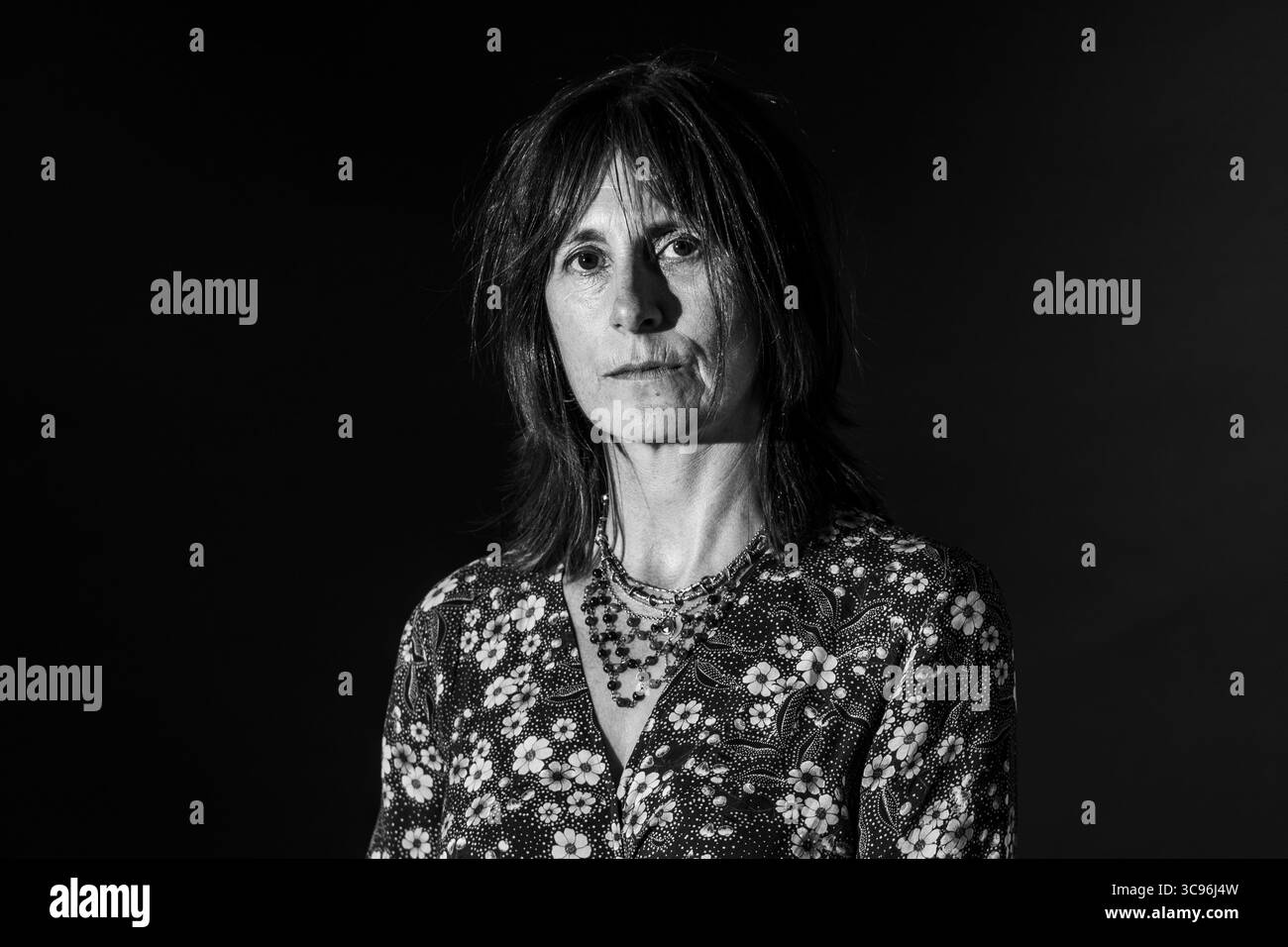 Edimburgo, Scozia. 10 agosto 2018. Laura Beatty all'annuale Edinburgh International Book Festival. Foto Stock