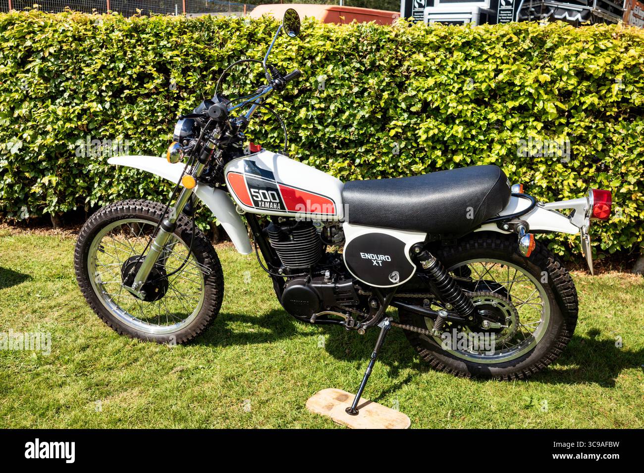 Yamaha 500. Weekend d'epoca di Hebden Bridge 2025. Foto Stock
